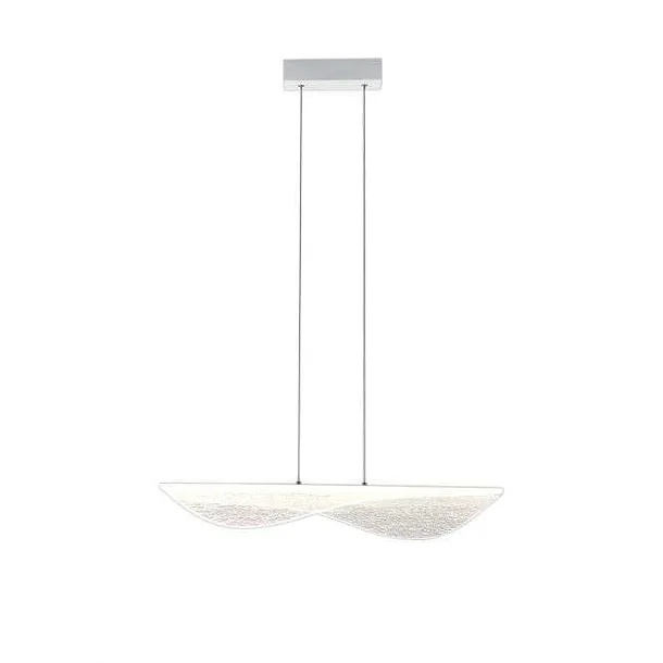 Lampa Wisząca Bianca Biała/Transparentna od Mantra