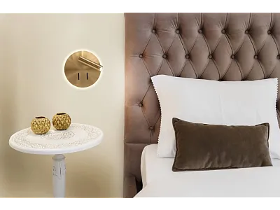 Kinkiet Cayman Złoty od Mantra