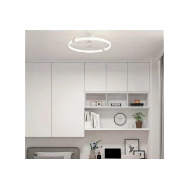 Plafon/Lampa Sufitowa z Wentylatorem Nepal Biała od Mantra