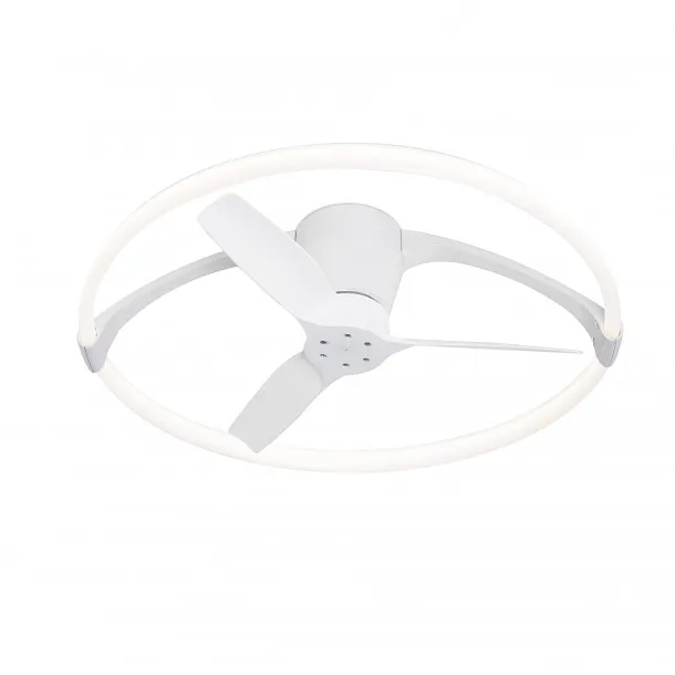 Plafon/Lampa Sufitowa z Wentylatorem Nepal Biała od Mantra