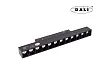 Lampa Magnetyczna Liniowa Magnetic Czarna System Dali 12W 666LM 3000K od Maxlight