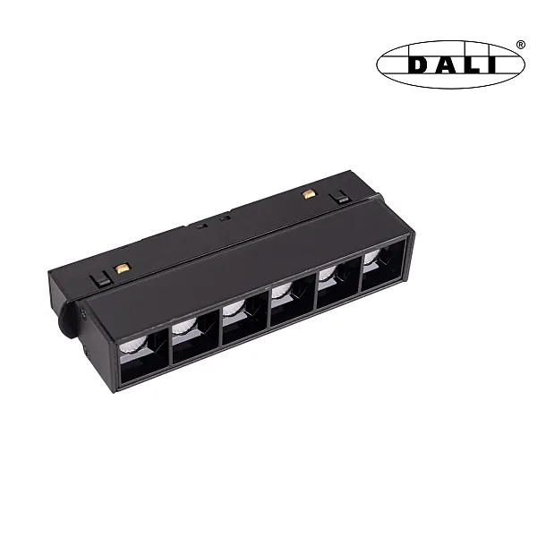 Lampa Magnetyczna Liniowa Magnetic Czarna System Dali 6W 340LM 3000K od Maxlight