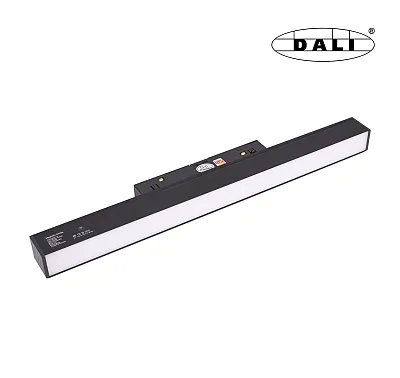 Lampa Liniowa Magnetic Czarna System Dali 12W 634LM 3000K od Maxlight