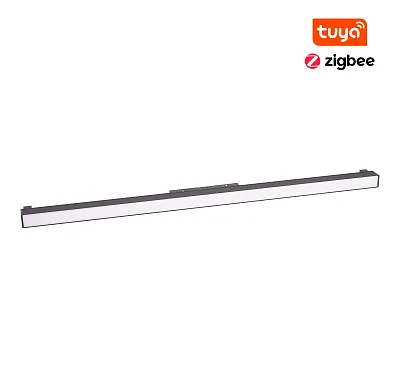 Lampa Liniowa Magnetic Czarna Zigbee 18W 1126LM 2700/5000K od Maxlight