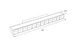 Lampa Magnetyczna Liniowa Magnetic Czarna System Dali 12W 666LM 3000K od Maxlight