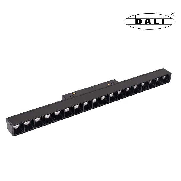 Lampa Magnetyczna Liniowa Magnetic Czarna System Dali 18W 1049LM 3000K od Maxlight