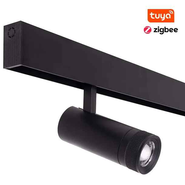 Reflektor Magnetyczny Magnetic Czarny System Zigbee 12W 846LM 2700/5000K od Maxlight