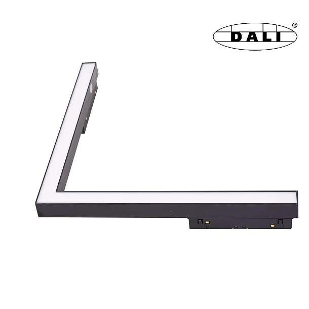 Lampa Magnetyczna Narożna Magnetic Czarna System Dali 18W 1111LM 3000K od Maxlight