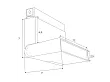 Lampa Magnetyczna Łamana Magnetic Czarna System Zigbee 6W 323LM 2700/5000K od Maxlight