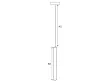 Lampa Wisząca Magnetyczna Magnetic Czarna System On/Off 5W 361LM 3000K od Maxlight