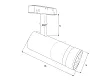 Reflektor Magnetyczny Magnetic Czarny System Zigbee 12W 846LM 2700/5000K od Maxlight