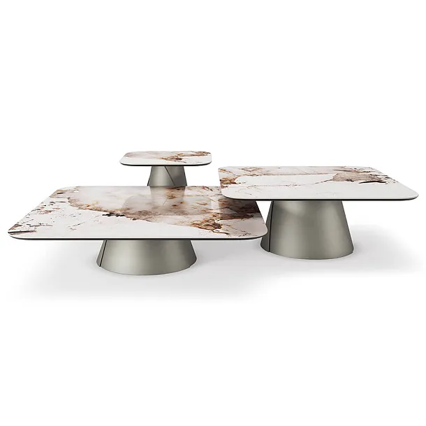 Stolik kawowy Albert Keramik S I od Cattelan Italia
