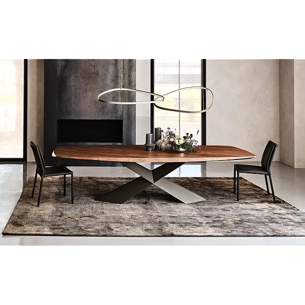 Stół Tyron Wood od Cattelan Italia