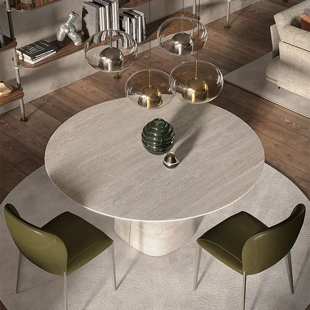 Stół Rado Keramik Round od Cattelan Italia