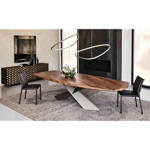 Stół Tyron Wood od Cattelan Italia