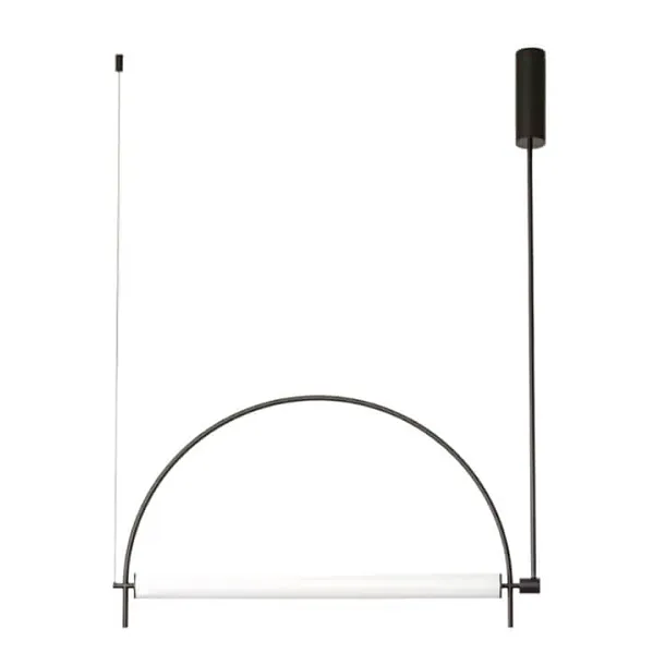 Aromas Arc Lampa Wisząca Czarna 100 cm C1292/NEG