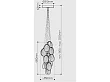 Bomma Lampa Wisząca Mussels Cluster 12 1/95310L/12/00000/310/W/ANT