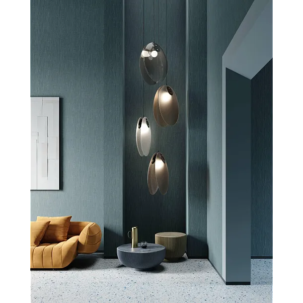 Bomma Ama Lampa Wisząca Pendant Zamknięta Matowy Brąz 1/41/95326/C/00BRM/630/BC/2,5