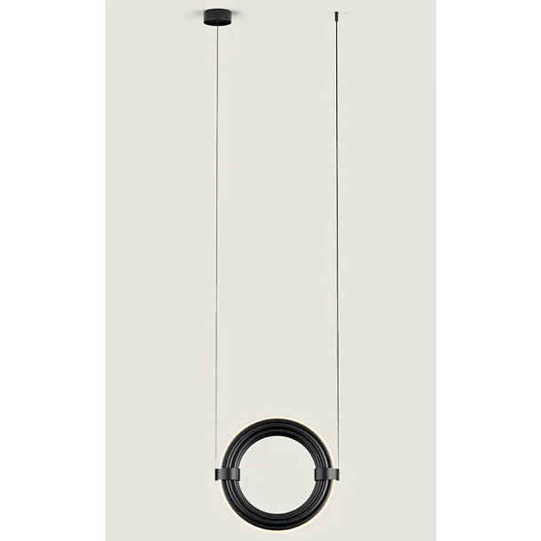 Aromas Elli Lampa wisząca 30 cm czarna