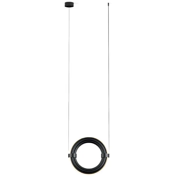 Aromas Elli Lampa wisząca 30 cm czarna
