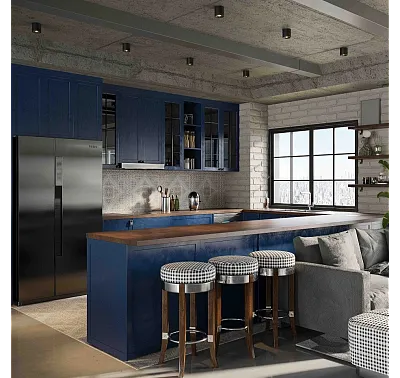 Lampa Sufitowa Form Czarna IP65 od Maxlight