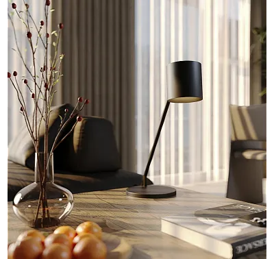 Lampa Biurkowa Laxer Czarna od Maxlight