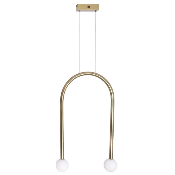 Lampa Wisząca Enigma Złoto Szczotkowane od Maxlight