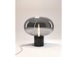 Lampa Stołowa Moonstone Smoke Glass Black Marble od Maxlight