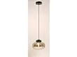 Maxlight Moonstone P0516 Lampa Wisząca Amber Glass Black Marble