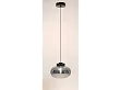 Lampa Wisząca Moonstone Smoke Glass Black Marble od Maxlight