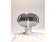 Lampa Stołowa Moonstone Smoke Glass White Marble od Maxlight