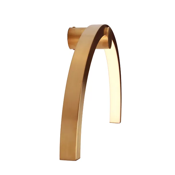 Kinkiet Trio Arc Złoto Szczotkowane IP44 od Maxlight