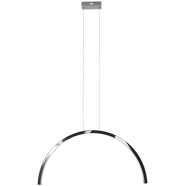 Lampa Wisząca Trio Arc I Czarny Połysk od Maxlight