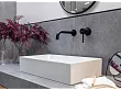 Mobi Liva Black Bateria Umywalkowa Podtynkowa Czarna 371233BL