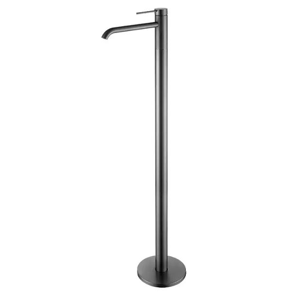 Bateria Umywalkowa Wolnostojąca Northern Gunmetal Brushed Grafit Szczotkowany od Mobi