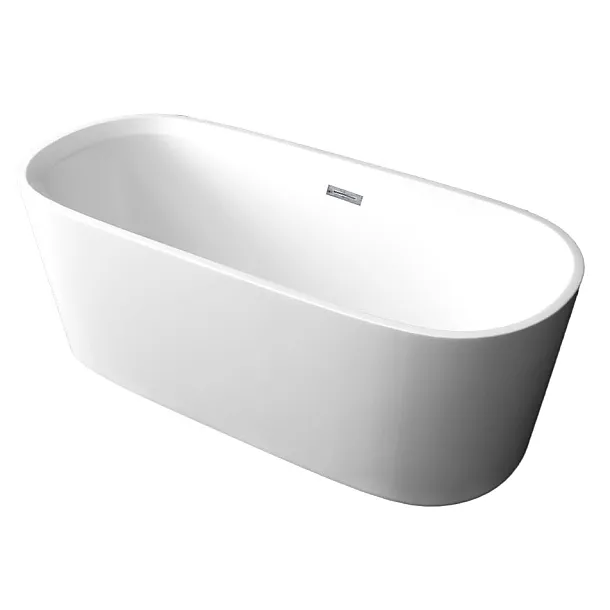 MOBI Wanna wolnostojąca Gemini Lite 160x75x58, Akrylowa, Biała
