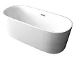 MOBI Wanna wolnostojąca Gemini Lite 160x75x58, Akrylowa, Biała