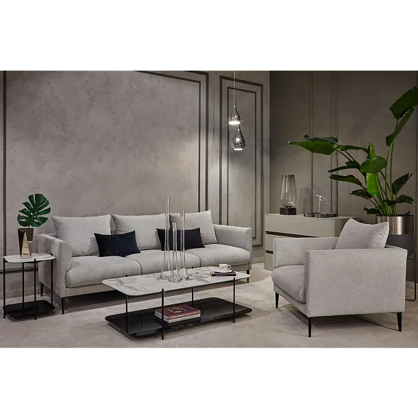 Sofa "MELO" od MAXLIVING - Nowoczesny Komfort i Skandynawska Elegancja