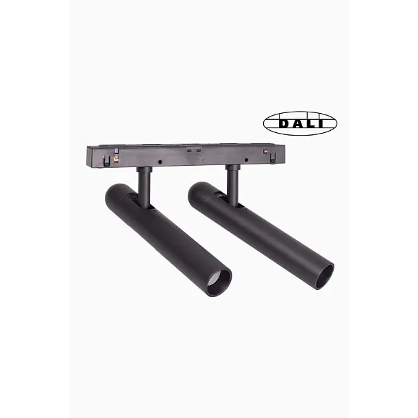 Reflektor Magnetyczny Podwójny Magnetic Czarny System Dali 10W 666LM 3000K od Maxlight