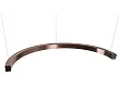 Lampa Wisząca Lotus 33W Brushed Bronze od Maxlight