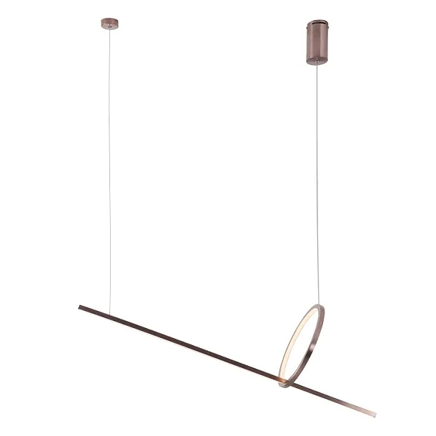 Lampa Wisząca Lozanna 18W Brushed Bronze od Maxlight