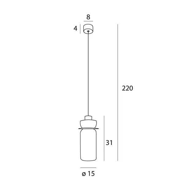 Lampa Wisząca Signature B od Maxlight