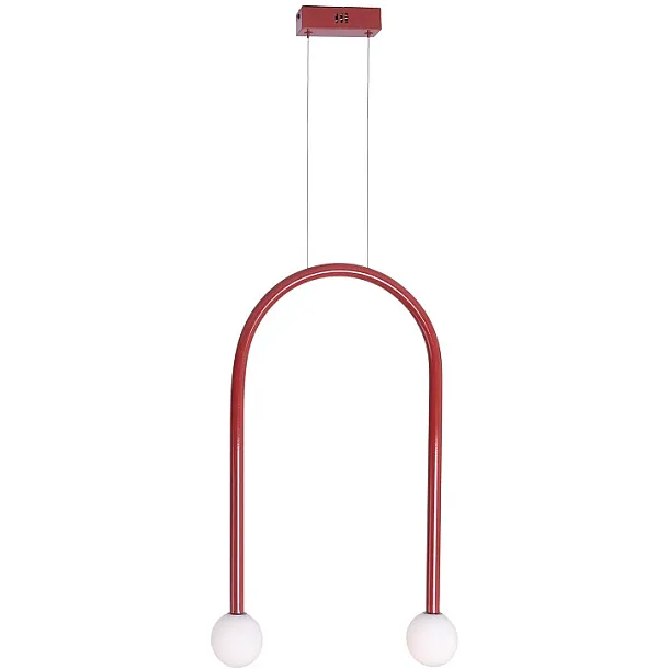 Maxlight Enigma P0523 Lampa Wisząca Czerwona