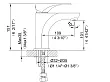 Bateria umywalkowa Shenya chrom od Mobi