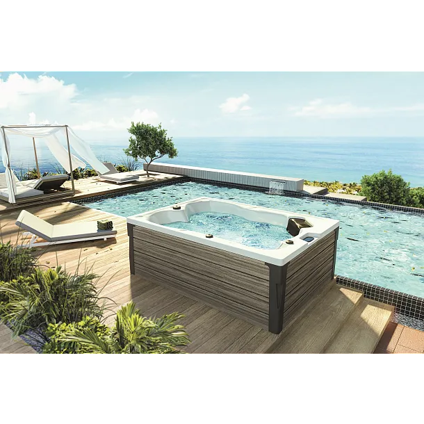 Hydrowell Clever Spa Basen z Hydromasażem 3 Osobowy Wersja Premium