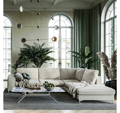 MOON narożnik z funkcją spania w stylu klasycznym – kolekcja BEFAME