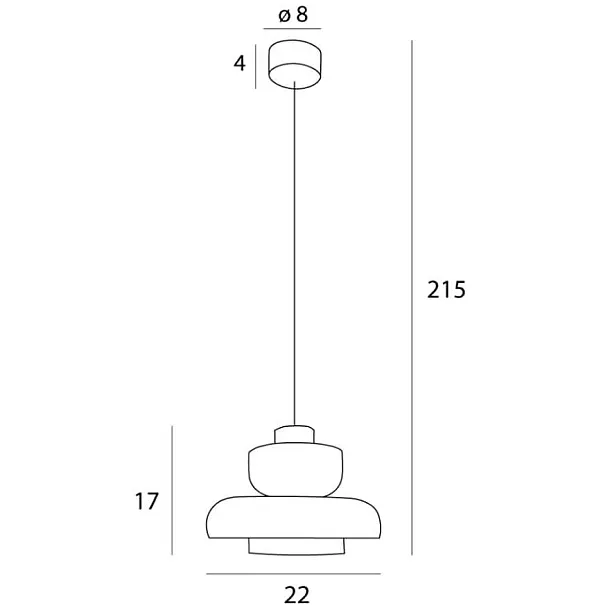 Lampa Wisząca Signature C od Maxlight