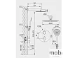 Mobi Liva Gold Termostatyczny zestaw natryskowy podtynkowy 10020202701GO