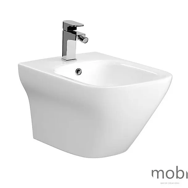 Potenza Bidet Wiszący, Biały, Połysk