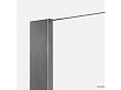 Maxfliz MOBI Kabina prysznicowa Walk-in, Szczotkowany Gunmetal